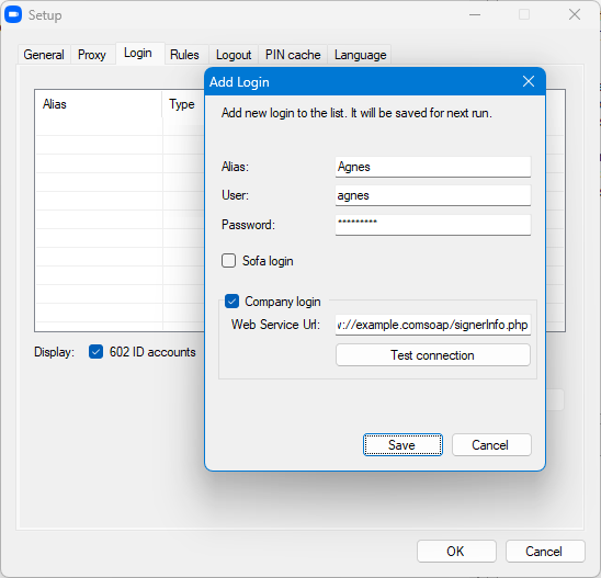 etoken nove prihlaseni
