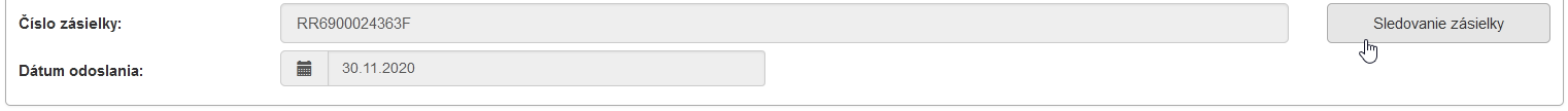 sledovani zasilky