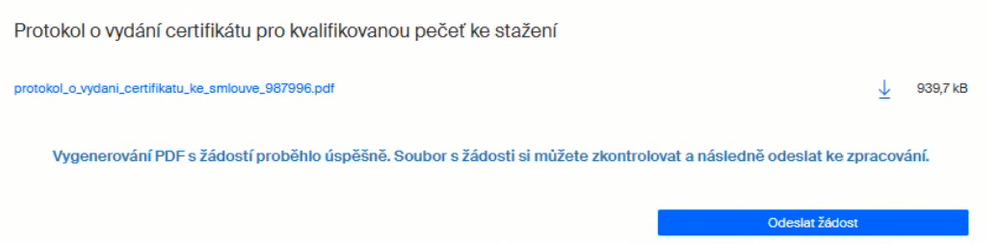 prodlouzeni peceti ica protokol