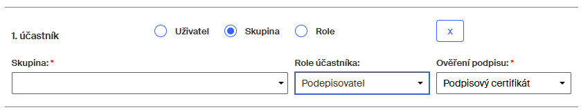 faktura vyber skupin