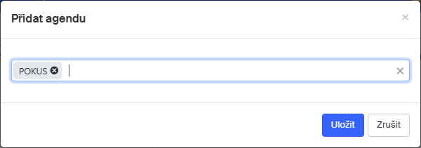 opravneni agendy pro agendy2