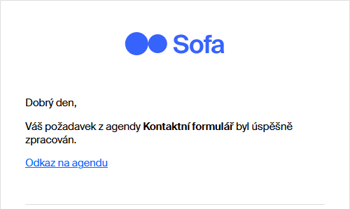 kontaktni formular zpracovan