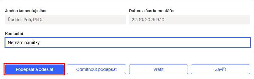 prvni zadavatel podepise
