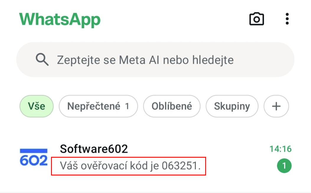 podepisovani whatsapp